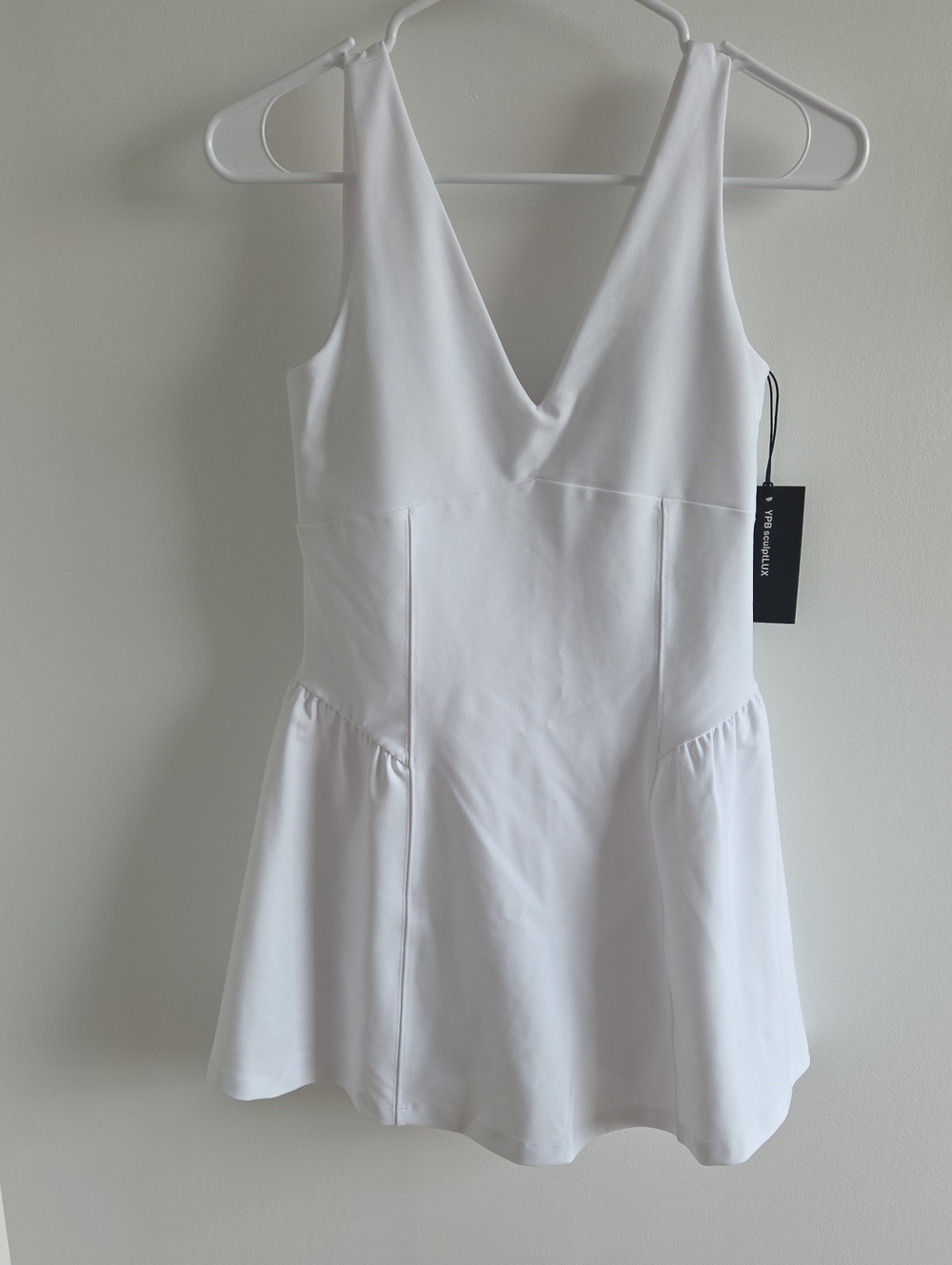 YPB sculptLUX v-neck mini dress